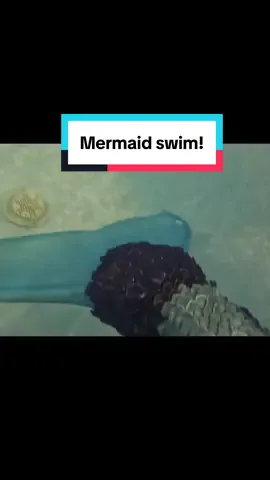 Swimming in my blue mythic tail for the first time! Sooooo magical! What do you think? Want more mermaid swimming videos and underwater videos? #mermaid #mermaidtail #underwater #swimming #aquamarine 