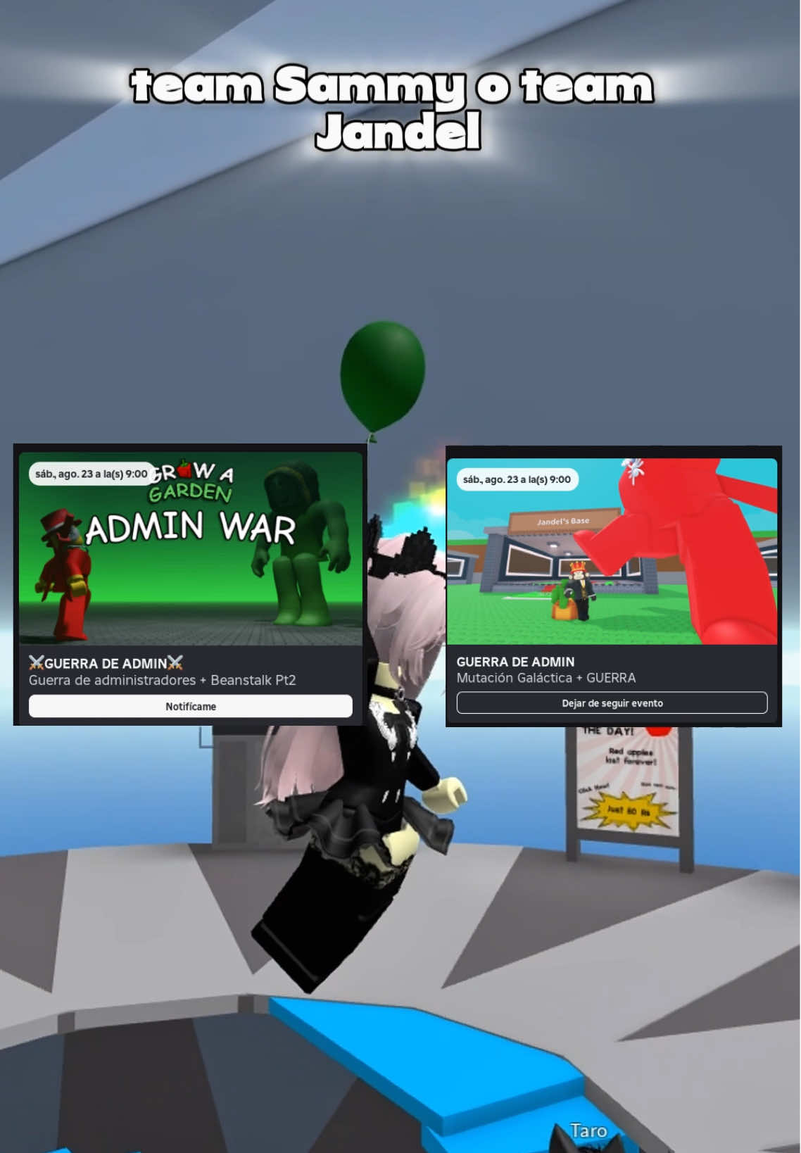 Comenta de que team eres ?? TEAM SAMMY O TEAM JANDEL ? 🍇 🤖  . . #growagardenroblox #robloxfyp #stealabrainot #teamsammy #teamjandel 
