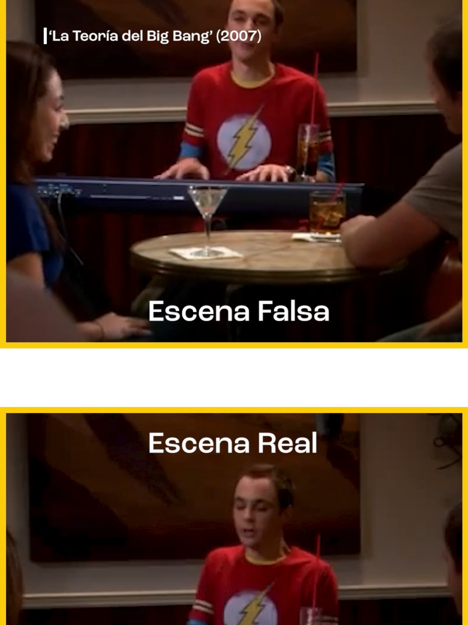 Nos vimos todo 'The Big Bang Theory' y nunca vimos esta escena. 😳 #sheldoncooperedit #sheldon #TheBigBangTheory #lateoriadelbigbang #series