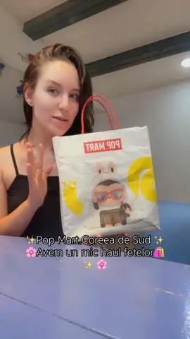 Ce am cumparat de la Pop Mart din Coreea de Sud #fyp #popmart #korea #haul #southkorea 