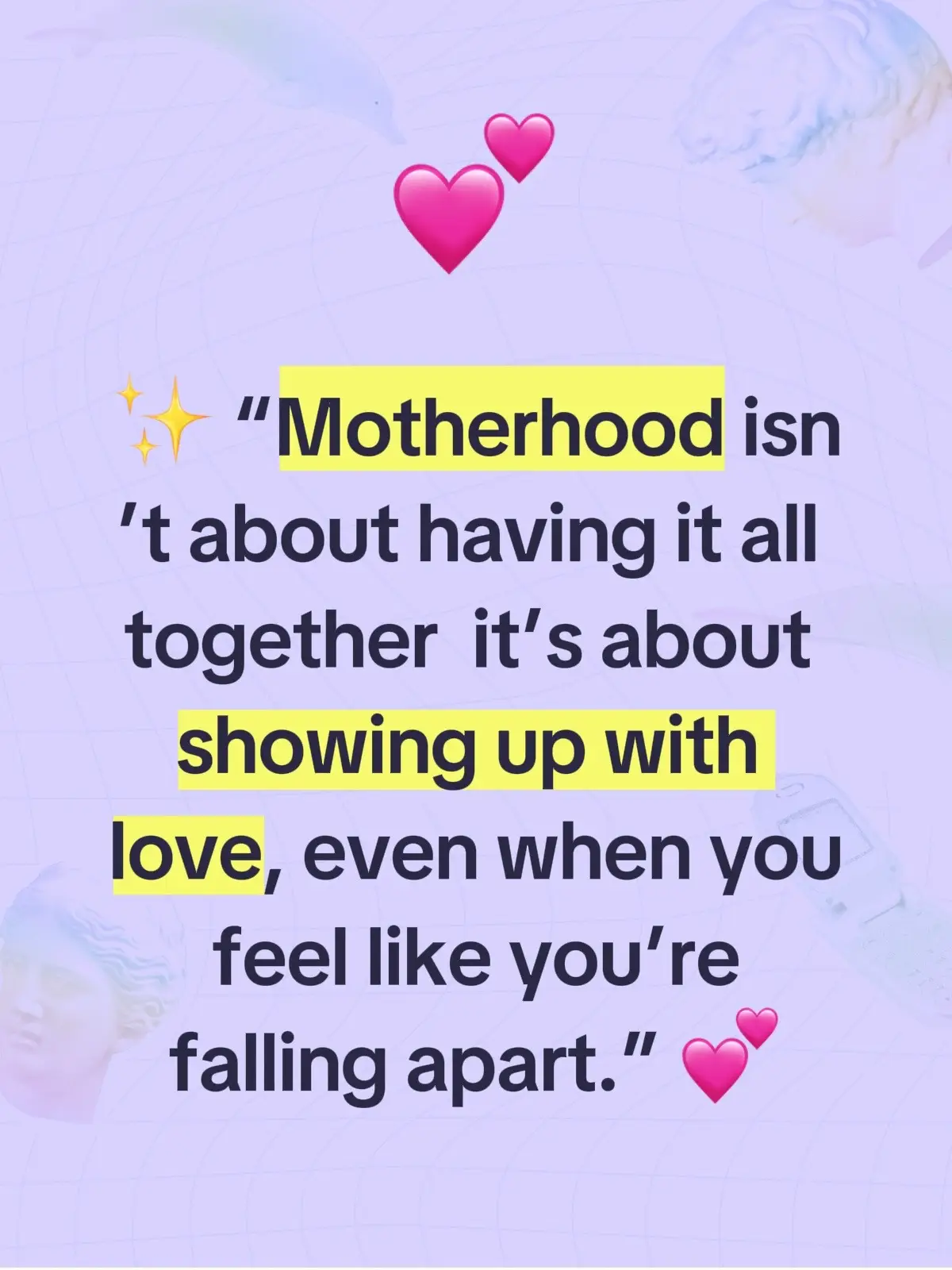 Motherhood isn’t about being perfect. It’s not about having the cleanest house, the most organized schedule, or the picture-perfect life. It’s about love. It’s about showing up for your kids even on the days when you feel like you have nothing left to give.