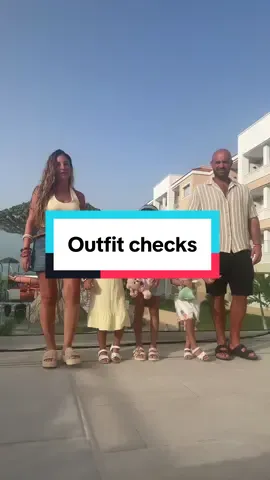 These are impossible with kids😂 ours just got worse as they went on🙈  Outfits are mainly from @H&M @Primark @SHEIN UK @F&F Clothing #OOTD #outfitcheck #HOLIDAY #FamilyFun #fyp 
