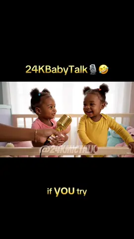 How does it feel to have a twin? 🎙️👶🤣#24kmictalk #funnybabyinterview #ai #tiktokbabies #fypシ゚viral 