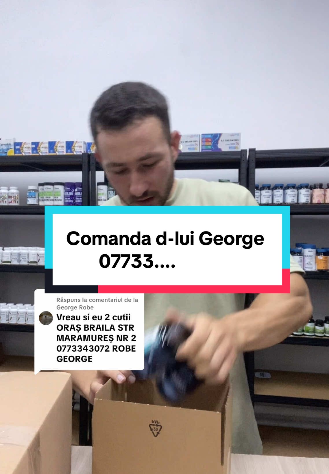 Ca răspuns pentru @George Robe nu fi-ti obraznici 😂 #fy #tribulus #befitone 