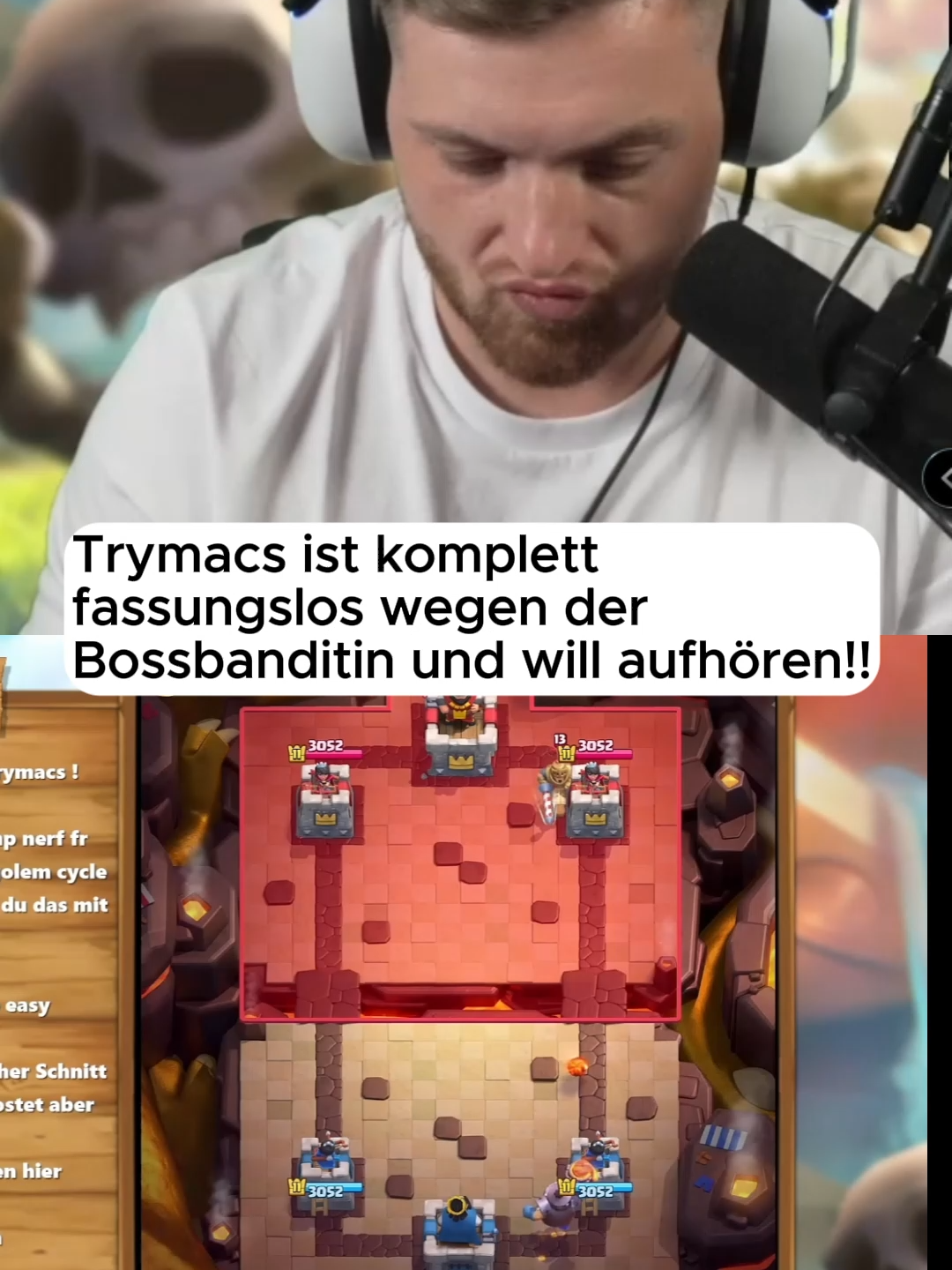 Trymacs und Bigspin fassunglos wegen bossbanditin! #foryoupage❤️❤️ #trends #fyp #viralvideos #fyy #trymacs #twitchviral #twitchdeutschland #trymacsmemes #chefstrobel