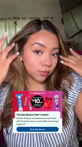Don’t miss out on @CVS Pharmacy Epic Beauty Sale 🛒🛒  Stock up on your favorite beauty essentials ! Now through 08/31 get $10 Off when you spend $25 🛒🛍️🎀  #cvspartner #cvsepicbeauty #loreal #maybelline #affordablemakeup 
