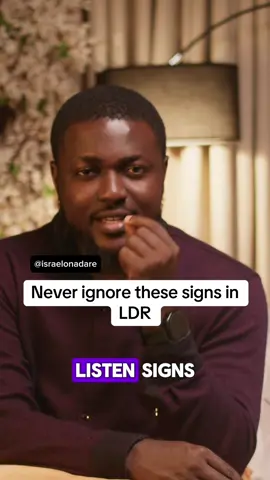 Signs you should never ignore in a long distance relationship #israelonadare #ldr #Love #Relationship 