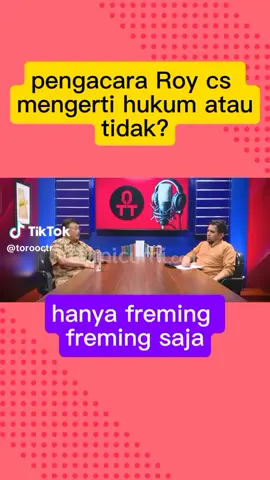 saya juga berpendapat sama...mereka ingin memaksakan agar apa yang mereka lakukan dianggap sebagai suatu kebenaran, meski sangat jauh dari suatu yqng berdasarkan argumentasi hukum maupun ilmiah/penelitian. Ketika ada lembaga/perorangan yang tidak mendukung apa yang mereka lakukan, akan dianggap sebagao tidak profesional, dikendalikan oleh Jokowi, dsb. #sorotan  #semua  #publik  #publik 