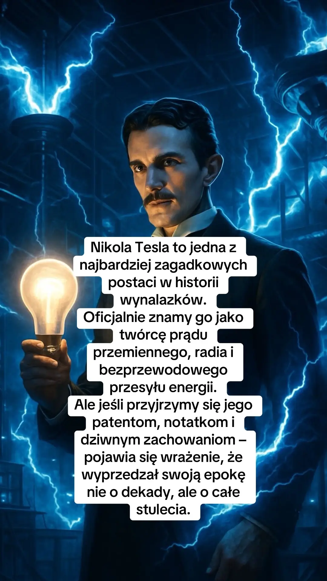 #NikolaTesla #TajemniceWszechświata #EnergiaKosmosu #TeorieSpiskowe #HistoriaNiewyjaśniona