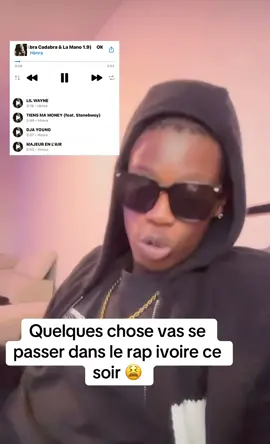 Tripa qui promet t’envoyer une réponse à himra après avoir écouté le son de @Himra @Tripa Gninnin officiel 🇨🇮 #rapcotedivoire🇨🇮 #rapfrancais🇫🇷 #pourtoi 