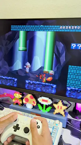 Gameplay of New Super Mario Bros #supermario #supermariobros tiktok smb game gaming #RetroGames Console Emulation VideoGames Play Gameplay #fyp #viral 