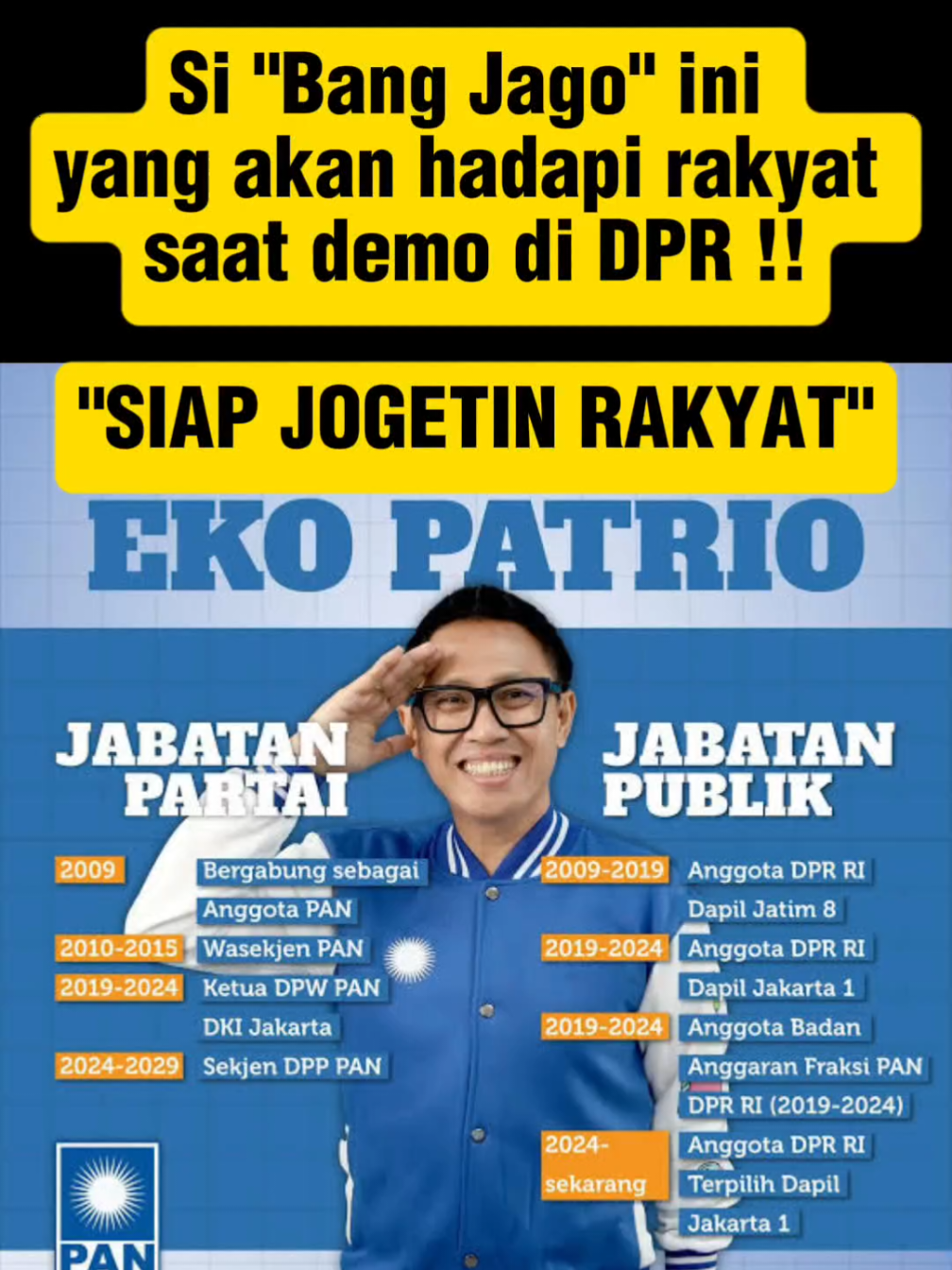 agak belagu memang yang satu ini..#bangjago #wakilrakyat #viraltiktok #viralvideo #bubarkandpr 