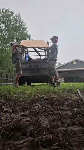 Gotta teach em young 💪 I have my youngest son @2ander helping out today and he did a great job! Give us a call for a great deal on a slide floor replacement! Number in our bio >>  #rvrepair #fatherson #family business #rvliving #rv 