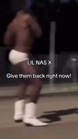 #fyp #lilnasx 😂 get well soon papa we ❤️ you and need you. But bring my boots back!!! @lilnasx 