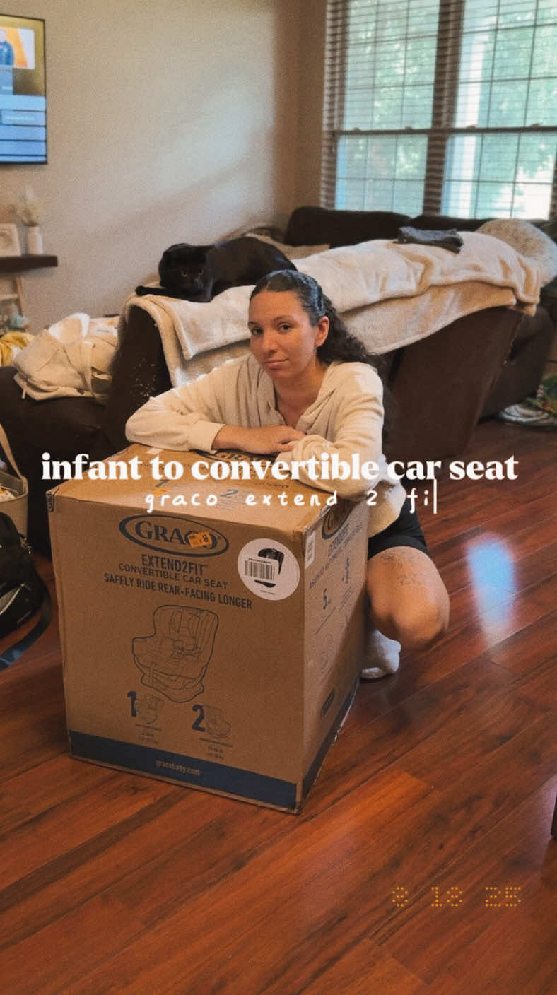 Every little stage feels big… and this one hits differently 🥺🤍 @graco baby  #babymilestones #momlife #parentingjourney #growingupfast #gracocarseat 
