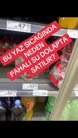 💧 Dolapta pahalı su, palette ucuz su… Bu sıcakta tüketicinin hakkı bu mu? Sebep: personel eksikliği mi, yoksa bilinçli tercih mi? 🤔#market #patron #keşfet #alışveriş #gıda 