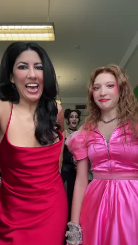 Tune in to watch me wear a dress wrong on @Peacock #twistedmetal #prom  @Stephanie Beatriz @patriscuit 