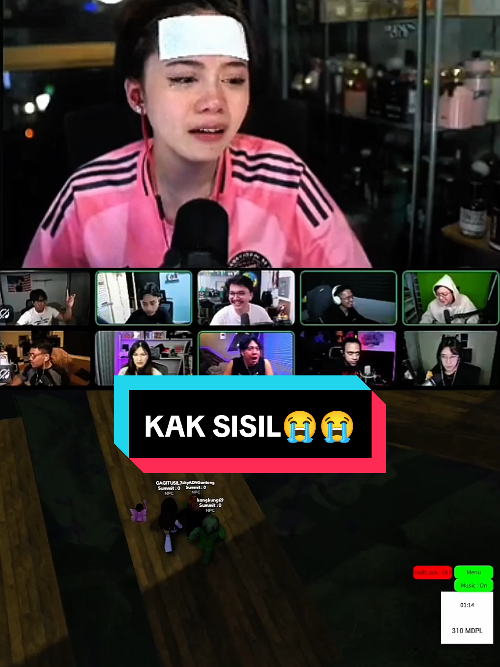 Lagi dan lagi kak krucil jadi korban mendaki gunung di roblox ~ SC : YT @Gagitusil  #gagitusil #b2f #roblox #fypシ゚ 