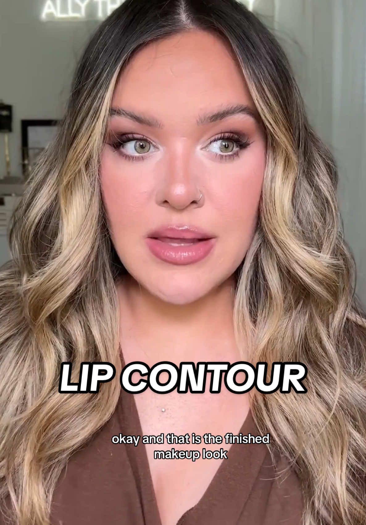 lip stain lip contour combo @Huda Beauty @L’Oréal Paris 