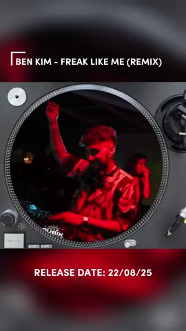 NEW RELEASE ALERT 🚨  Ben Kim’s remix of ‘Freak Like Me’ has been setting dancefloors on fire this year, with support from none other than Marco Carola 🔥 Certified tune of the summer 🚀 Out at MIDNIGHT TONIGHT on Defected Records!  #dj #newmusicfriday #defected #rave #fyp @Defected @Ben Kim 