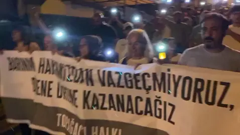 Topağacı Mahallesi halkı polis engelini tanımadı Mahalleliler 