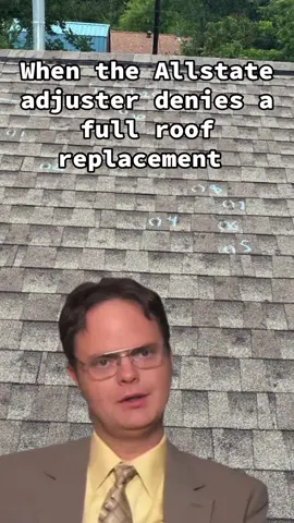 We love working with insurance company. But that Allstate. Sometime you’re not in great hands. You’re in greedy ones. #roofing #insurance #claims #haildamage #publicadjuster
