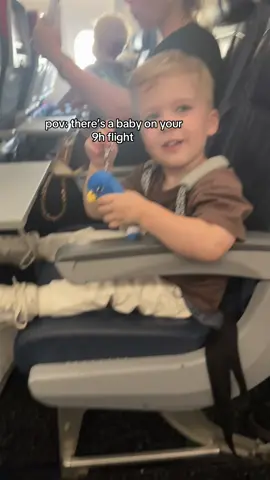 thought he was a chill guy till he started screaming for straight 9h still cute tho #baby #fyp #plane #jet2holidays 