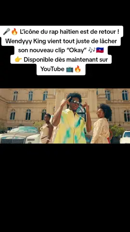 🎤🔥 O ícone do rap haitiano está de volta! Wendyyy King acabou de lançar o novo clipe “Okay” 🎶🇭🇹 👉 Já disponível no YouTube 📺🔥 Corre lá, deixa o like e compartilha 🙌#WendyyyKing #Okay #RapHaiti #NovoClipe #Haiti 