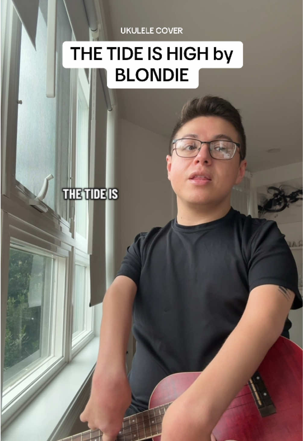 How I Play Ukulele with a Disability: The Tide Is High (Blondie Cover) #UkuleleCover #Disability #Blondie