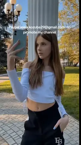Paypal anna.kozuba29@gmail.com   to promote my channel