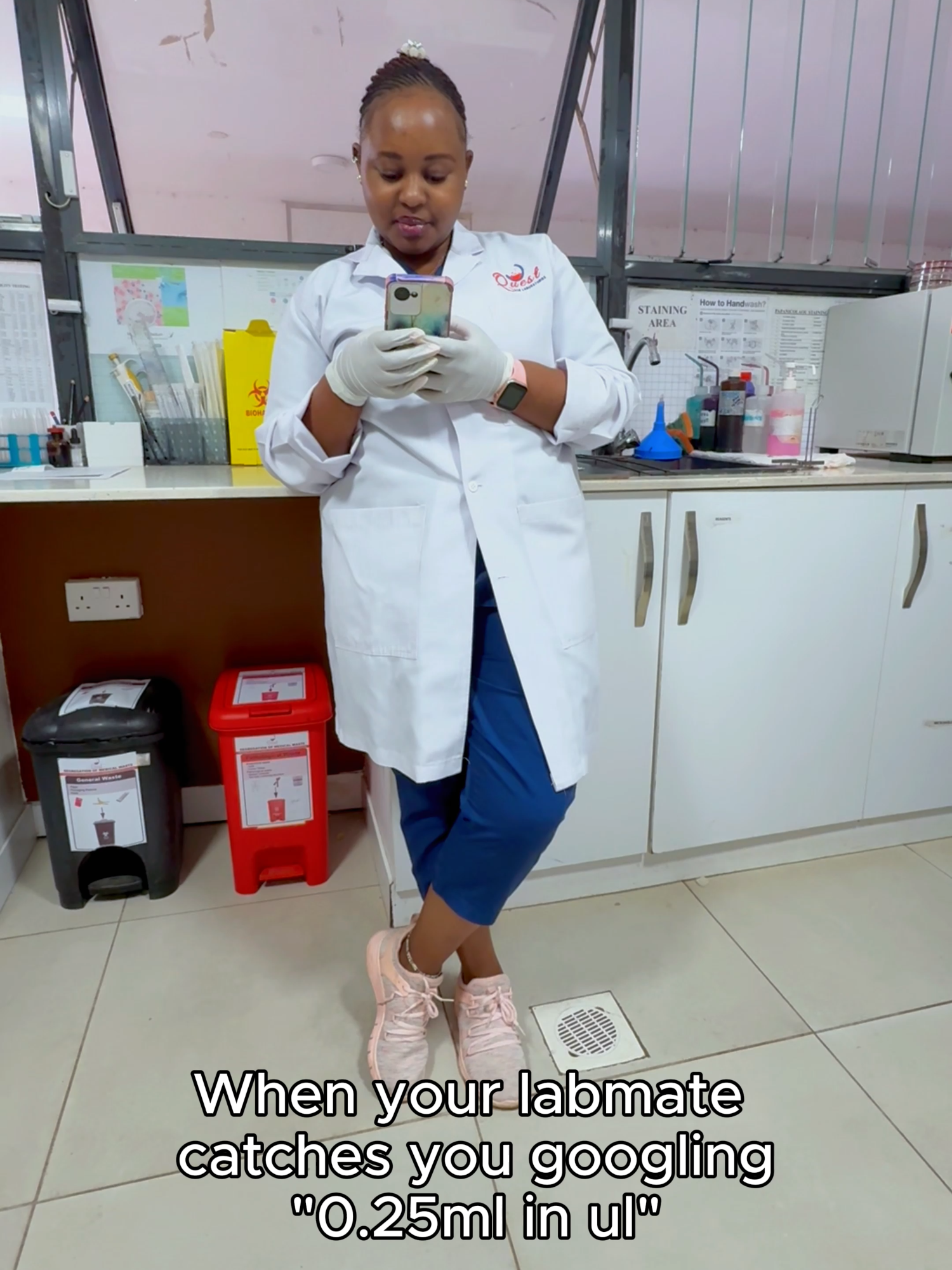 Sometimes you just need to double check!!😅 #QuestAceLab #TikTokKE #trendingvideo #fyp #LabTikTok #fyppp #lablife #LabExcellence #KenyaTikTok #mood #bestlabinkenya #LabProfessionals #medtechtok #medicallaboratoryscience #healthcare #laboratory #fypシ #teamwork #weekend #lab #stem #labtechnician #research #science #life #foryoupage