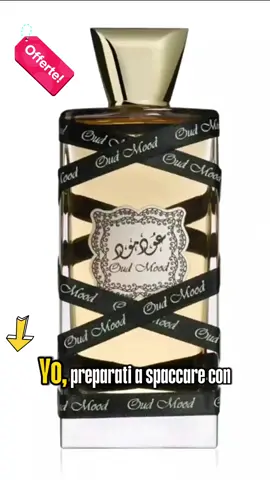 Lattafa-Oud Mood 100ml Eau de Parfum unisexYo, preparati a spaccare con **Lattafa Oud Mood 100ml**! Questo profumo unisex è una bomba orientale che ti colpisce dritto al cuore: rosa piccante, oud che ti stende e un tocco di caramello che ti fa venire l’acquolina. È come una notte selvaggia nel deserto, sensuale e inarrestabile. Spruzzalo e domina la scena per ore! 💥 #LattafaOudMood #ProfumoDaUrlo #fragranza #profumoarabo #tiktokshopitalia 