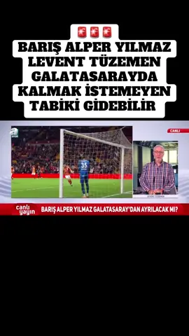 BARIŞ ALPER YILMAZ SON DAKİKAAA# Levent tüzemen barış alper yılmaz iyi bir oyuncu ama hala galatasarayın oyuncusu galatasarayda kalmak istemeyen tabiki gisebilir #barışalperyılmaz #sondakika 