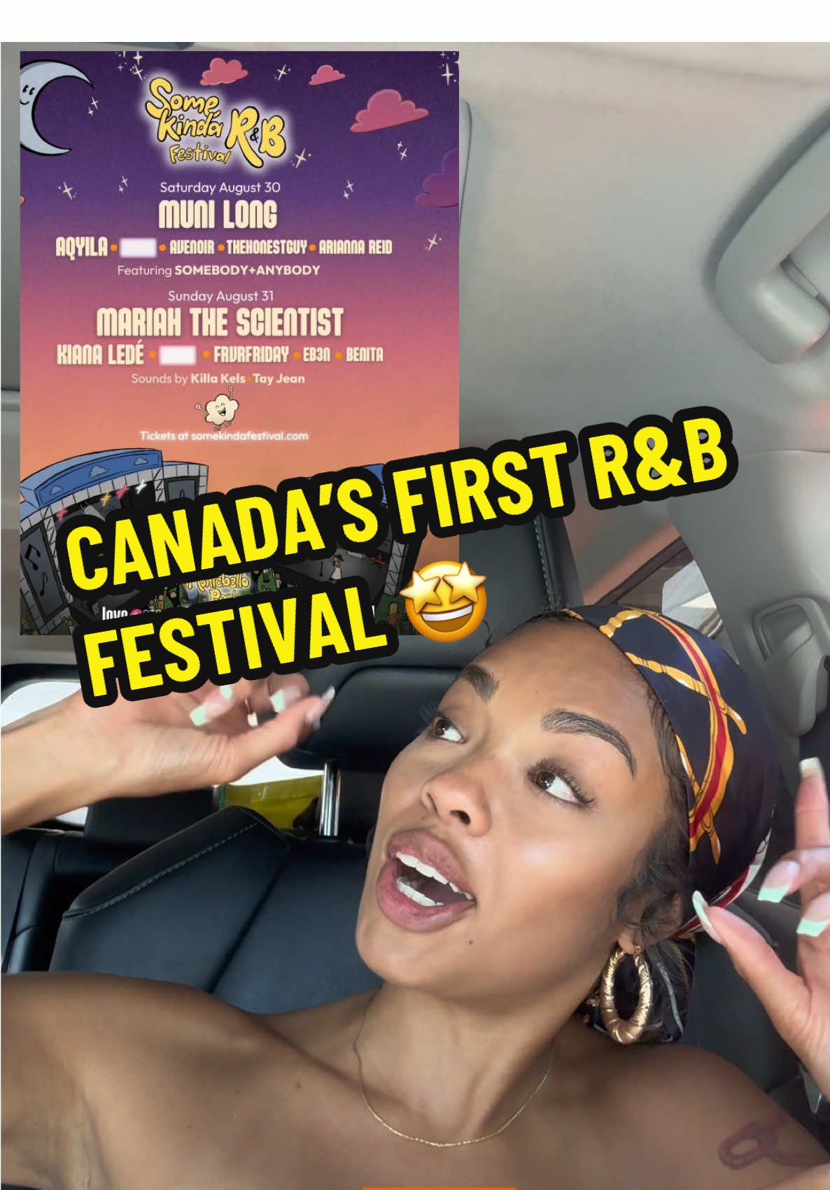 SOME KINDA R&B FESTIVAL 🤩😍 🗓️ Saturday, Sunday August 30 & 31 📍 Montebello Park - St. Catharines, ON How neat is this? Canada's FIRST festival of its kind one thing about me and my people? we looove us some r&b this is going to be such a great staycation to close out the month of August @somekindafestival  #SomeKinda2025 #SomeKindaRNB #RnBFestival #Mariahthescientist #munilong 