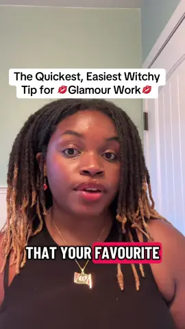 Because literally it’s this simple 🧴 #witchtok #glamoutmagic #ritual 