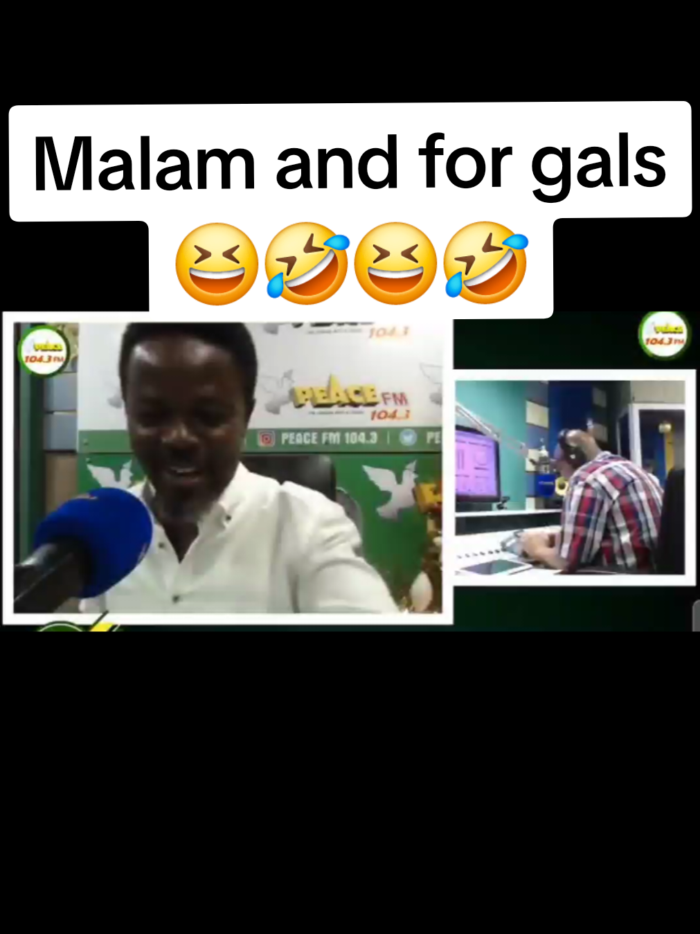 Malam and for gals 😆🤣😆🤣 #comedy #dky #peacefm #fyp #viralvideos 