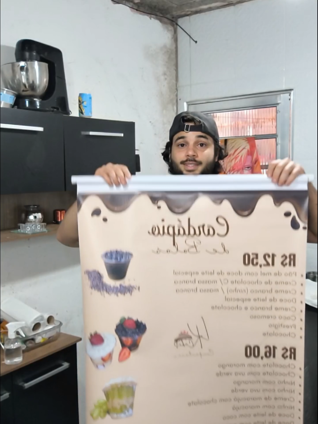 Não tenha vergonha do seu trampo.