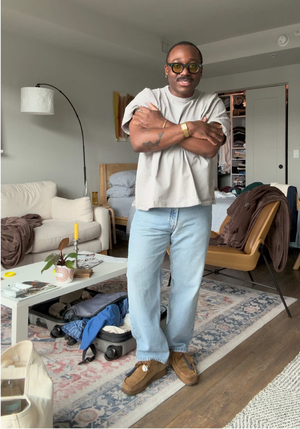 Today’s a good day mostly because of the outfit 
