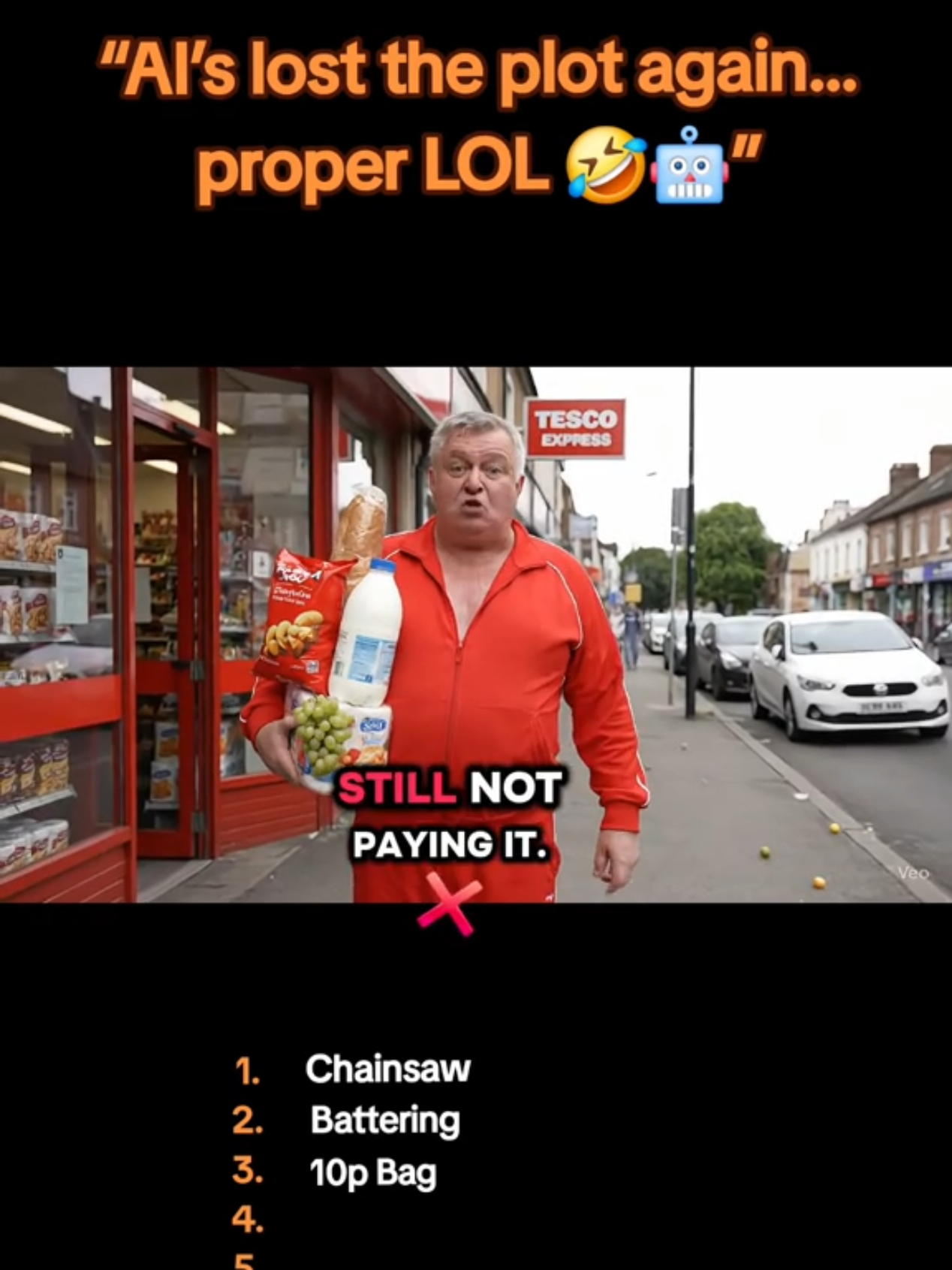 Top 5 AI Clips Funnier Than a British Weather Forecast 😂🌧️ #AIBants #FunnyAI #AITop5 #UKComedy #ProperFunny 