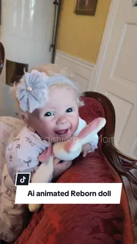 Ai animated Reborn Baby Doll Moving - Frida kit by Karola Wegerich #ai #aianimation #reborn #reborndoll #rebornbaby 