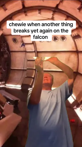 the falcon is held together by han’s love and duct tape #fyp #foryoupage #viral #trend #starwars 