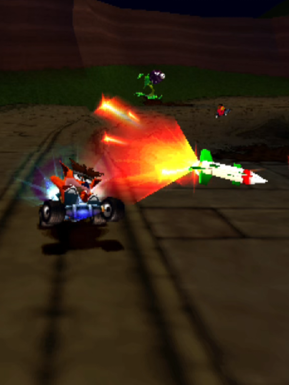 Fake Crash vs All Bosses  #كراش #كراش_بانديكوت #سوني1 #CrashBandicoot #ps1 #كراش_سيارات 