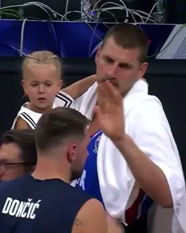 Luka and Nikola after the game This was the last prep game before Eurobasket, Serbia won 106 Slovenia 72. Nikola Jokić 10 pts, 7 reb, 4 ass Luka Dončić 17 pts, 4 ast #SloveniaVsSerbia #Lakeshow #Lakers For more Lakers content follow: @lakers_legacy_legends #lakerslegacylegends #l3
