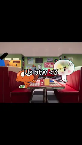 Literally us💞‼️‼️ I’m back, took a small little break and went to Disney with my gf hehehe ❤️ #theamazingworldofgumball #darwinwatterson #us #Relationship #boyfriend @Lucille 🩵 