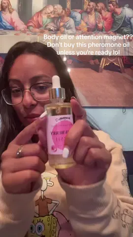 I can't get over how good the smell is! And she was right the pheromones work! #pheromones #pheremoneoil #fragrancetok #fyp #bodyoil @Scentnity @Scentnity Support 