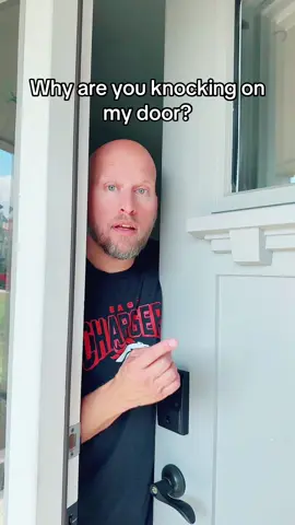 Please don’t come to our house  unannounced. 