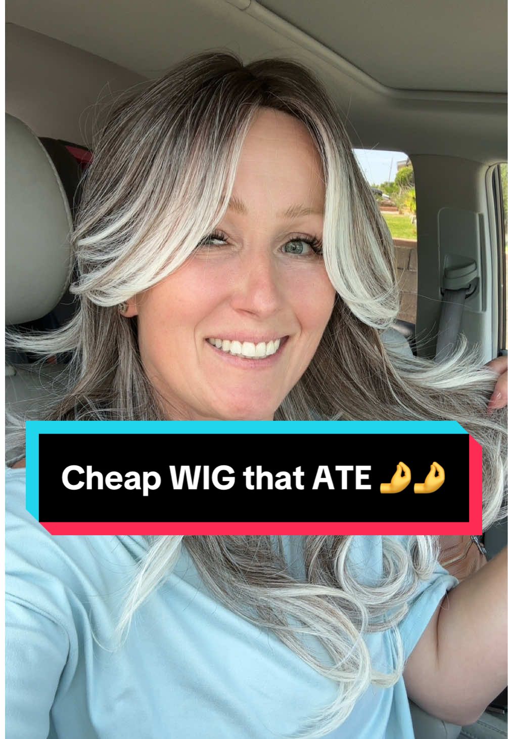Replying to @sill920 I still can’t believe this cheap wig came to SLAY 💇‍♀️ like this!!! #a#affordablewigw#wigtoks#syntheticwigb#balayagehairtiktokshopfinds