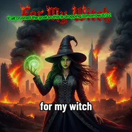 Yall must have really wanted this one to come out cuz y'all streamed the album over 4k times In past 24hrs. So #ForMyWitch  is coming out tomorrow #newmusic #newmusicfriday #fyp #witchtok 