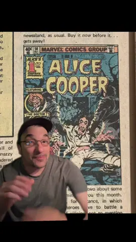 #greenscreen ALICE COOPER Is A SINGER? #marvel #comic @Alice Cooper #memory #ultraozu 
