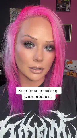 #creatorsearchinsights step by step makeup routine with products used! #makeup #MakeupRoutine #stepbystepmakeup #makeuptutorial 